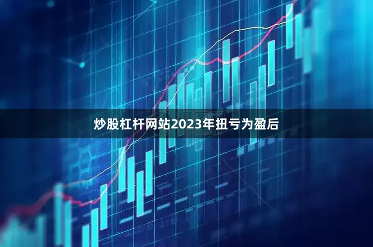 炒股杠杆网站2023年扭亏为盈后